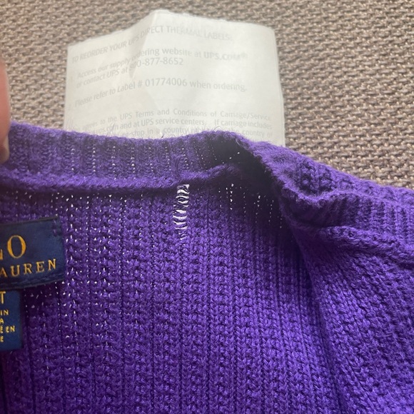 Ralph Lauren Girls Sweater -Size 4T - Picture 5 of 7